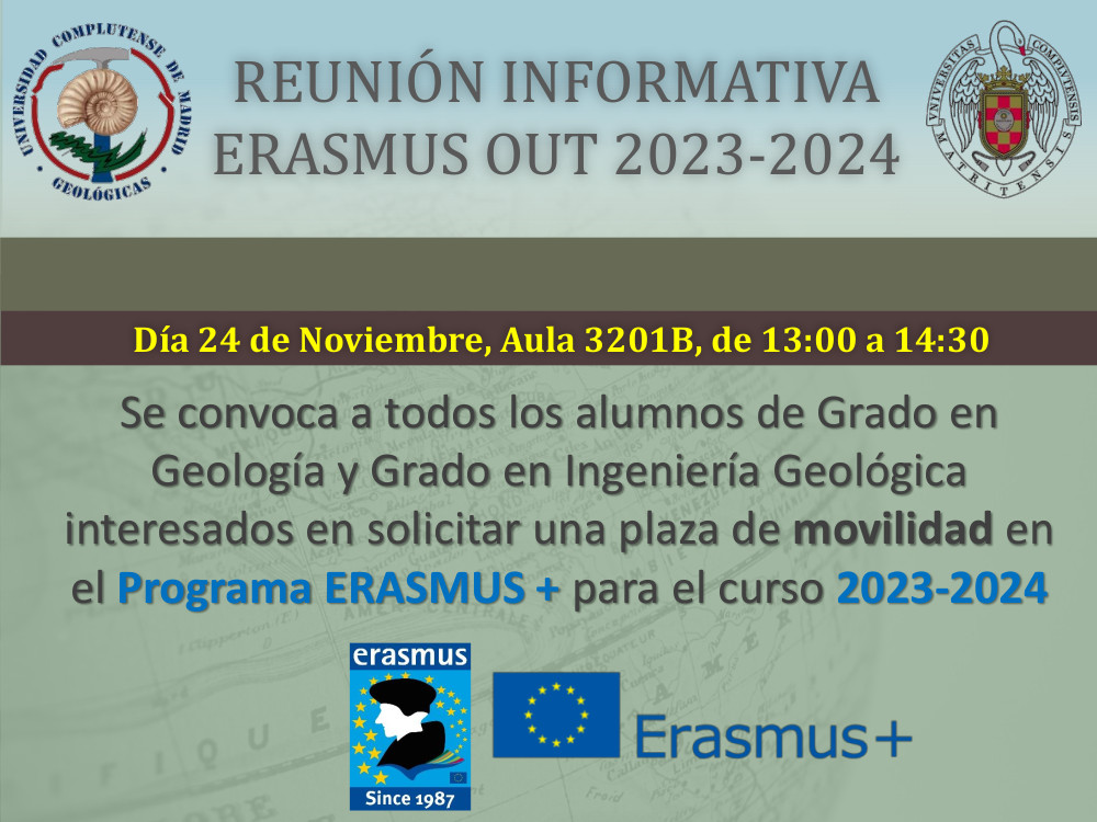 Reunión informativa ERASMUS out 2023-2024